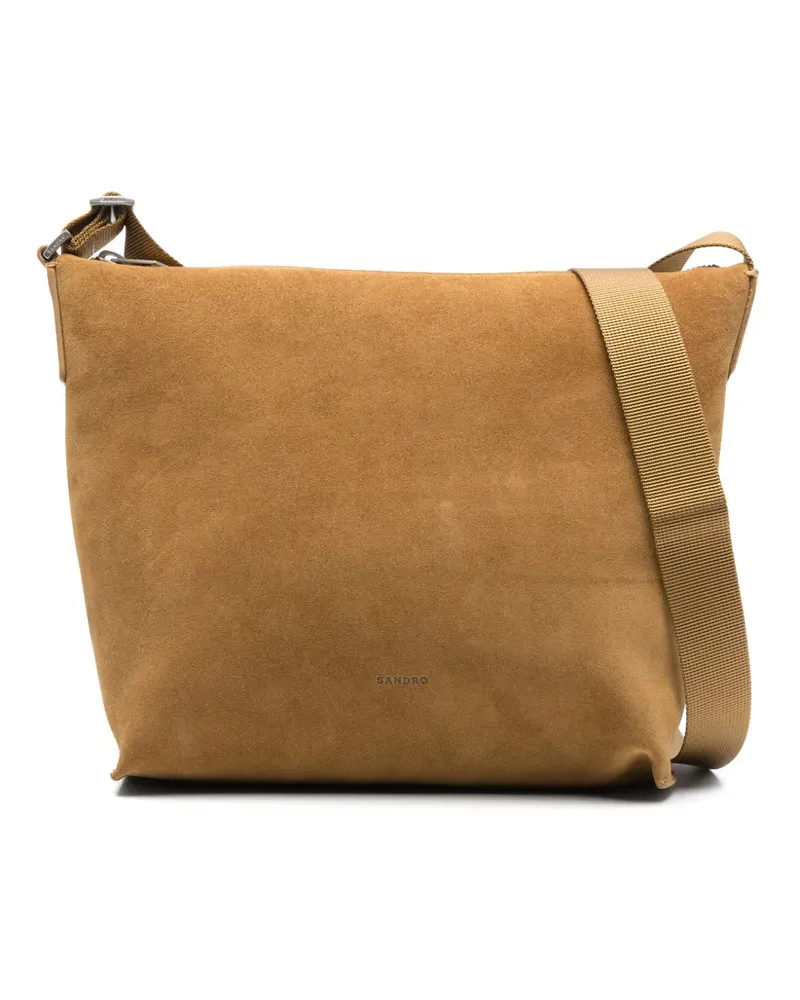 Sandro Tasche aus Leder - Nude Nude