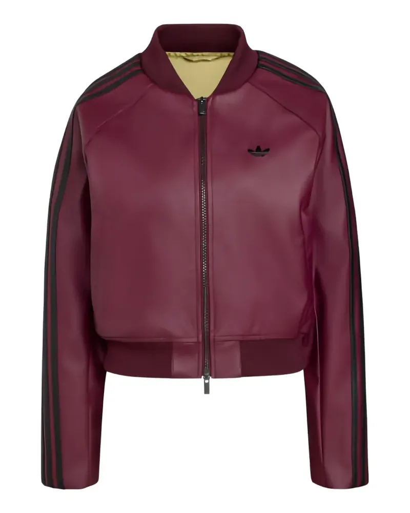 adidas Collegejacke mit Logo-Stickerei - Violett Violett