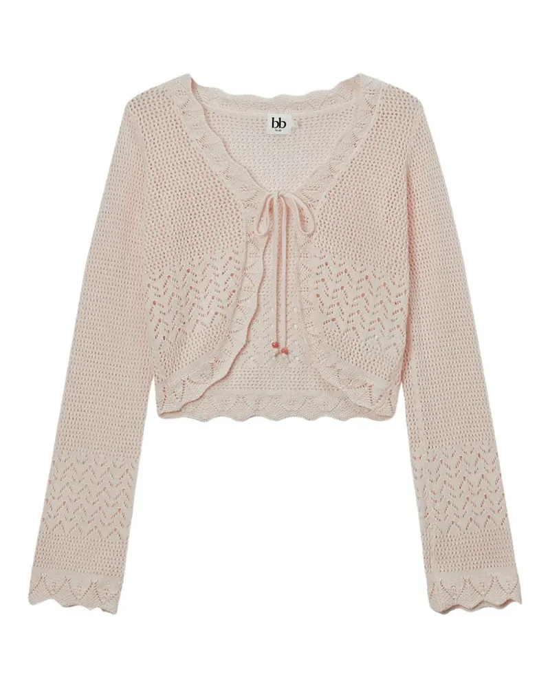 b+ab self-tie cardigan - Rosa Rosa