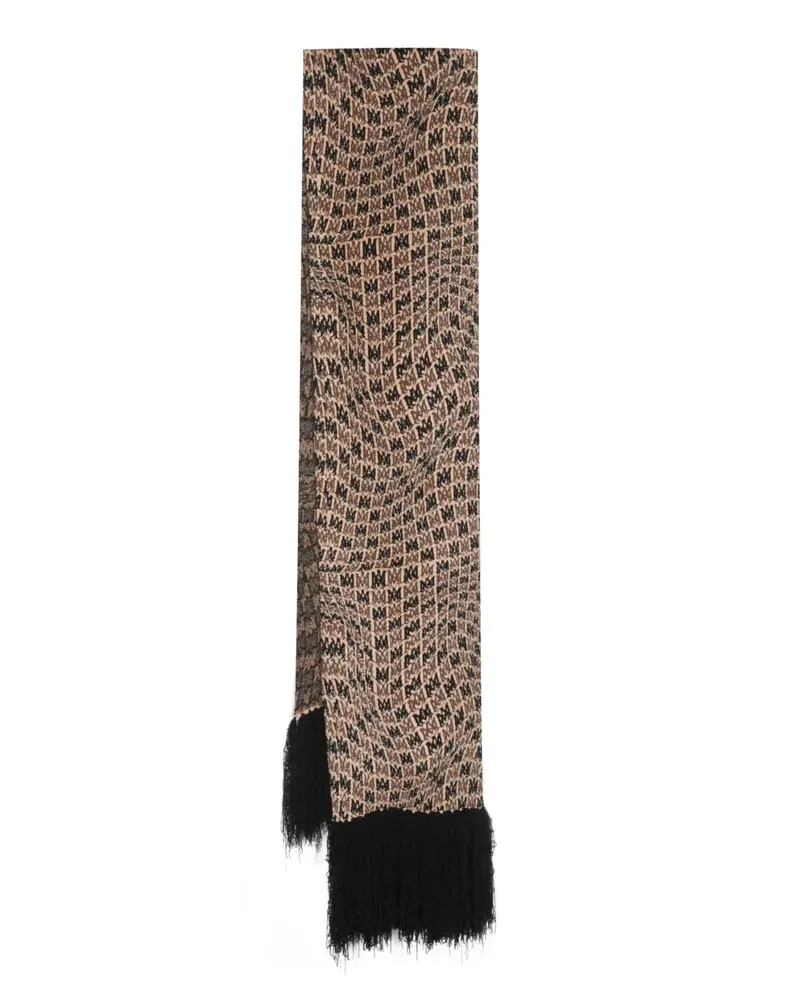 Amiri MA Swirl Schal - Nude Nude