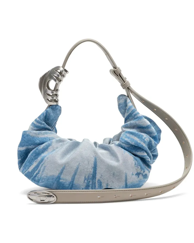 Diesel Grab-D Schultertasche - Blau Blau