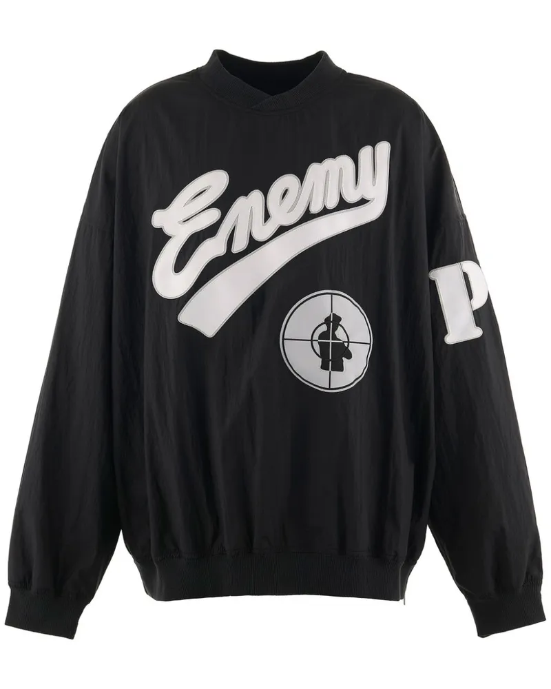 SAINT MXXXXXX Enemy Sweatshirt - Schwarz Schwarz