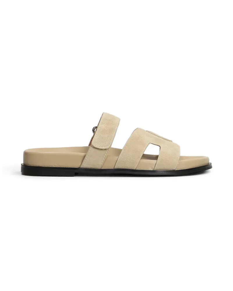 Bibi Lou Mindy touch-strap sandals - Nude Nude