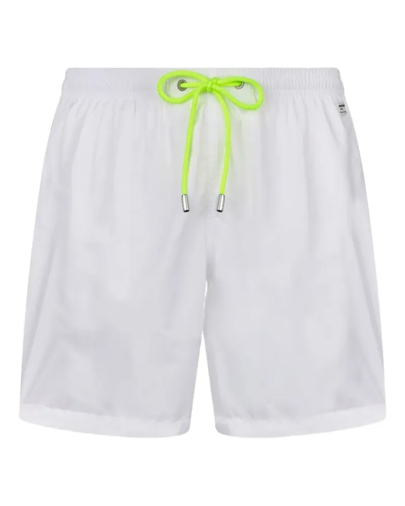 MC2 Saint Barth x Pantone Lighting Badeshorts mit Kordelzug - Weiß Weiß