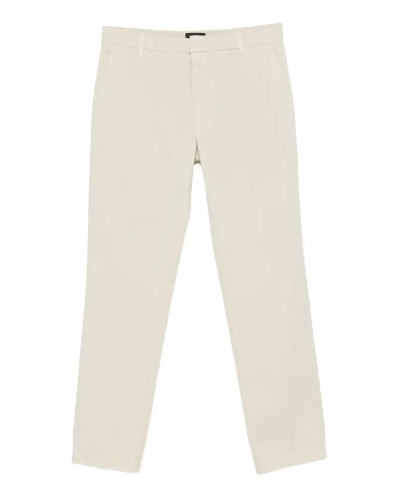 Dondup flat-front trousers - Nude Nude