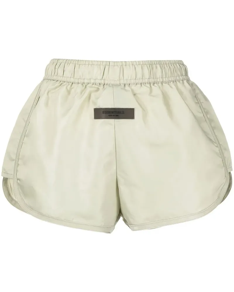 Fear of God Jeans-Shorts mit Logo-Patch - Grün Grün