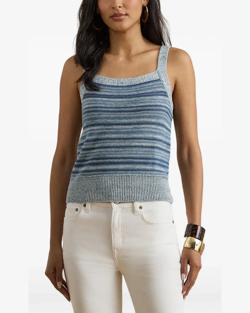 Ralph Lauren Gestreiftes Oberteil - Blau Blau