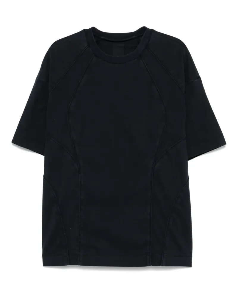 JUUN.J T-Shirt mit Einsätzen - Blau Blau