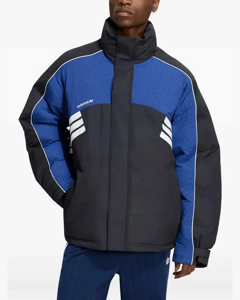 adidas Cutline Oversized-Jacke - Schwarz Schwarz