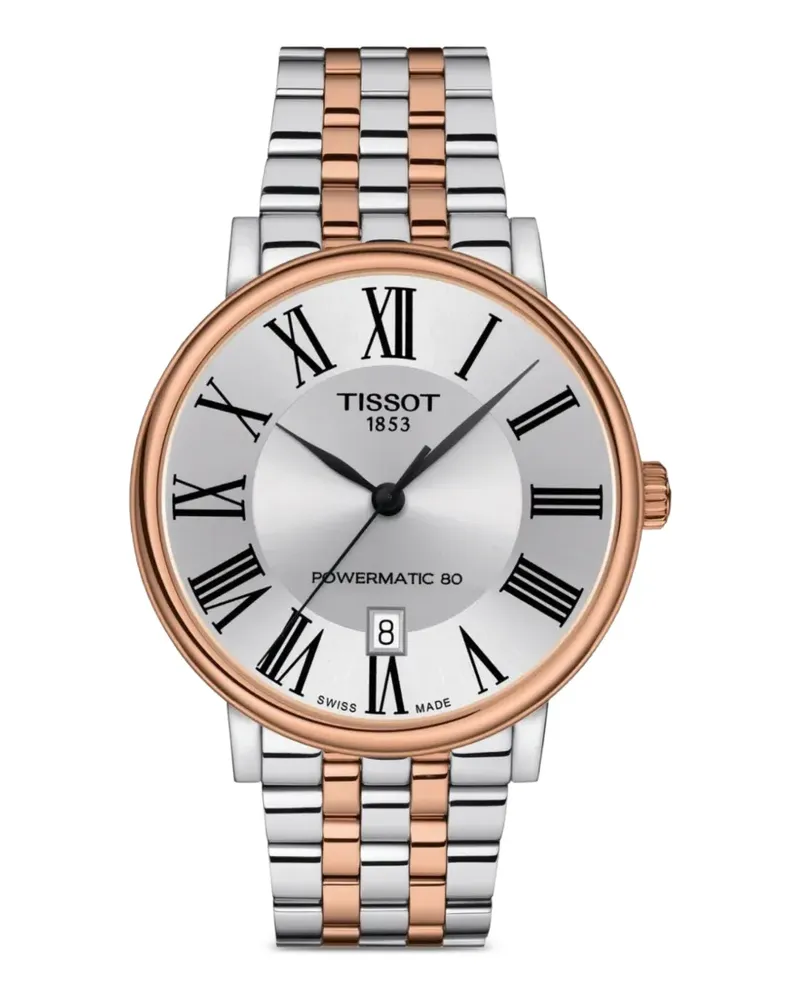 Tissot Carson Armbanduhr 40mm - Silber Silber