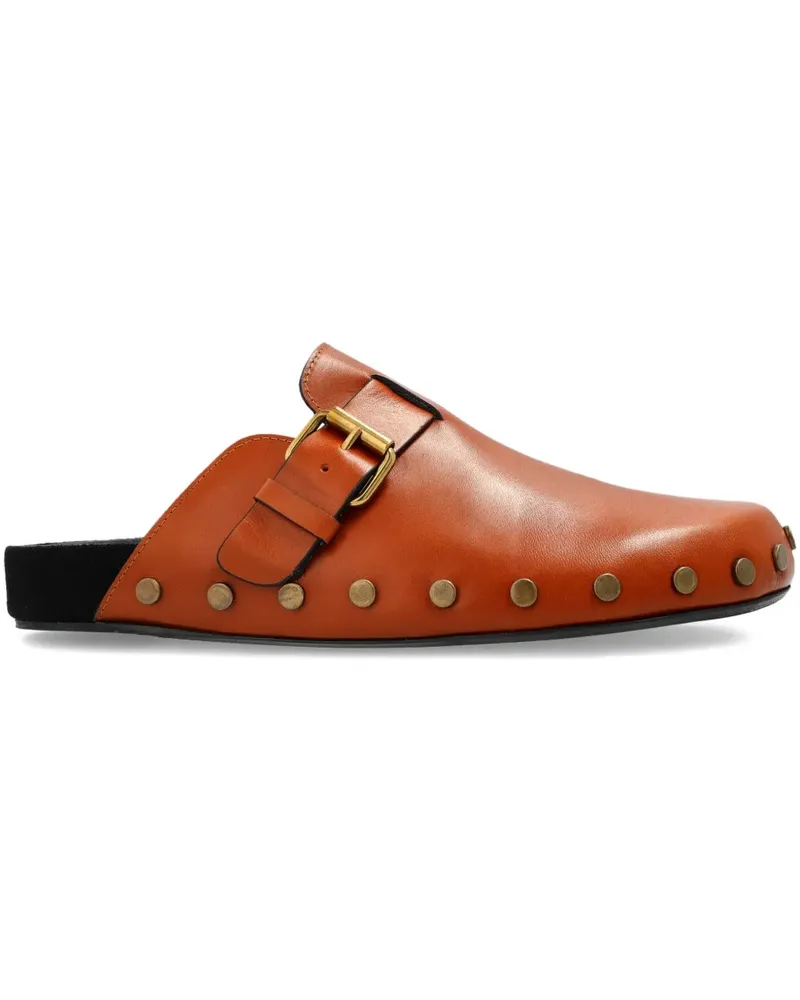 Isabel Marant Clogs mit Schnallenverschluss - Braun Braun