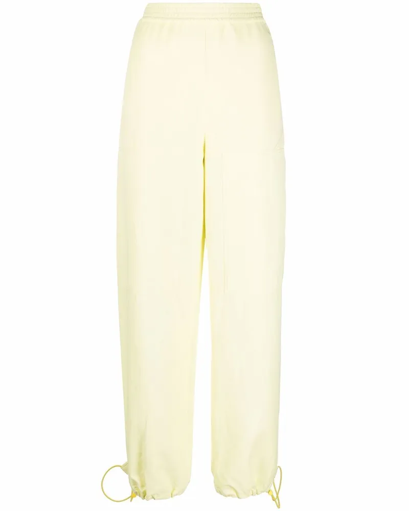 Stella McCartney Jogginghose mit Kordelzug - Gelb Gelb