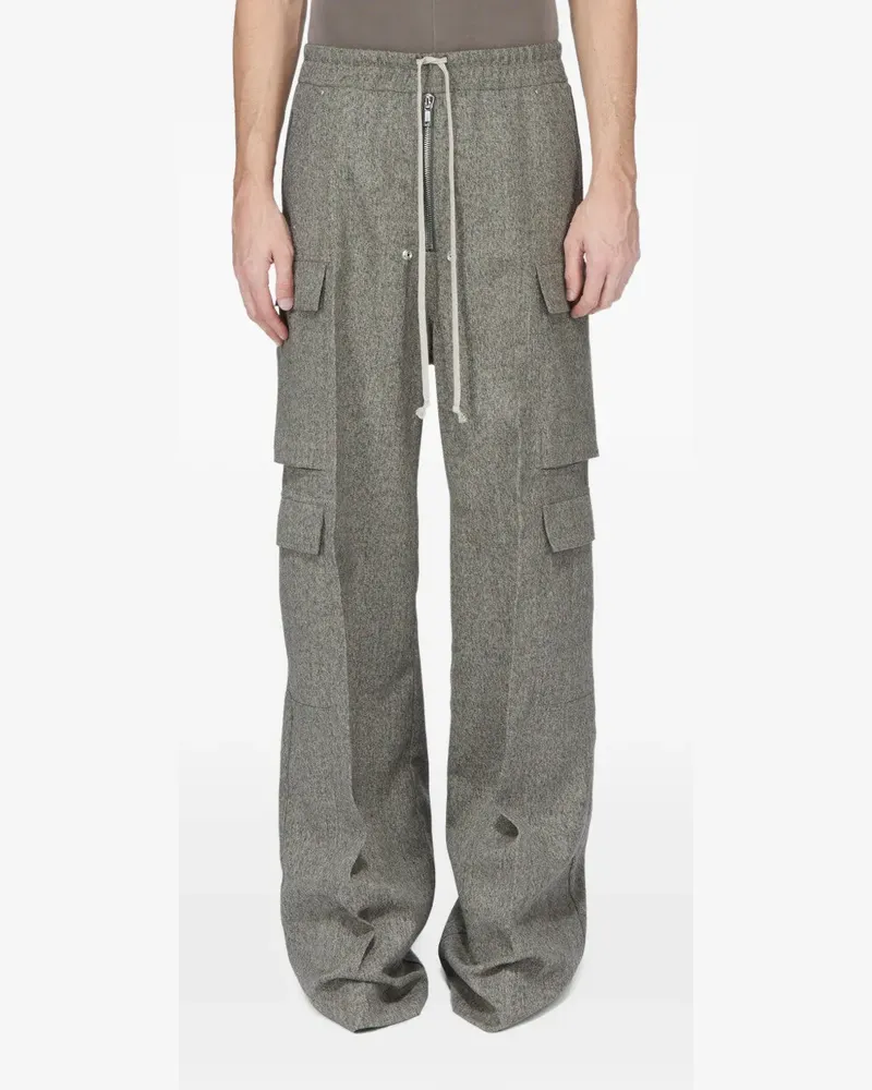 Rick Owens Weite Cargohose - Grau Grau