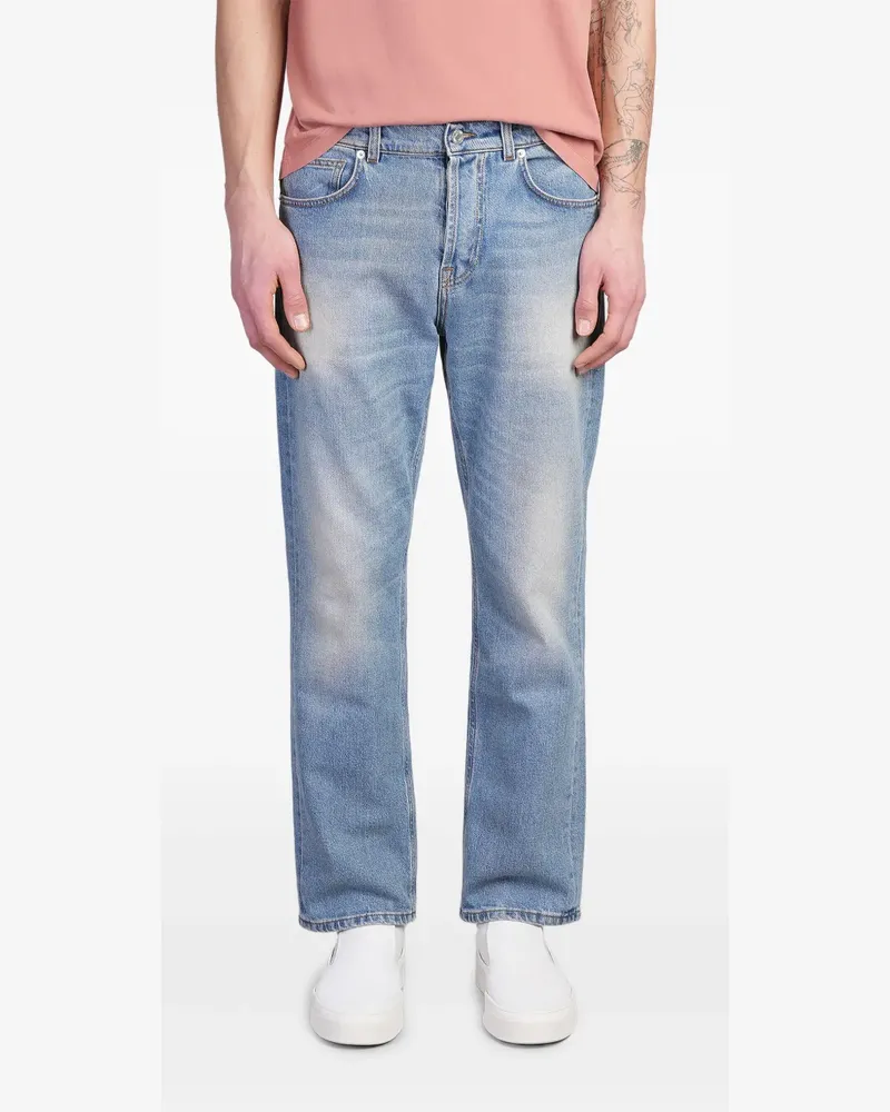 Mauro Grifoni Jeans mit Logo-Patch - Blau Blau