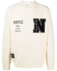 Izzue Sweatshirt mit Patch-Detail Nude