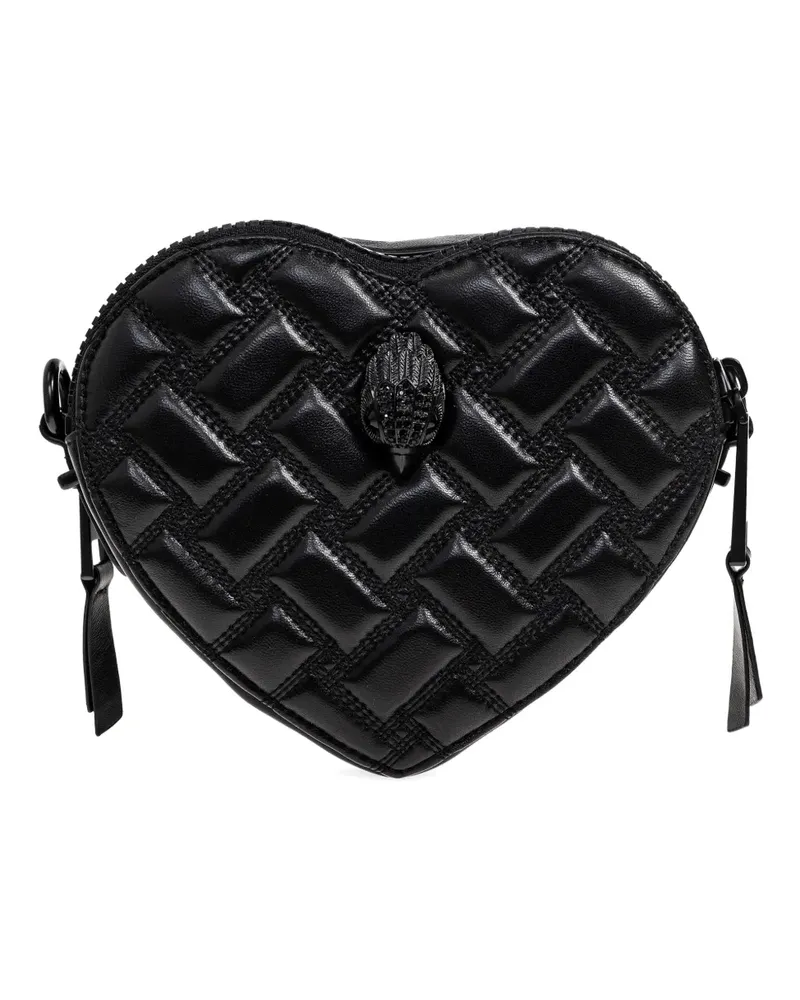 Kurt Geiger Kensington Heart shoulder bag - Schwarz Schwarz