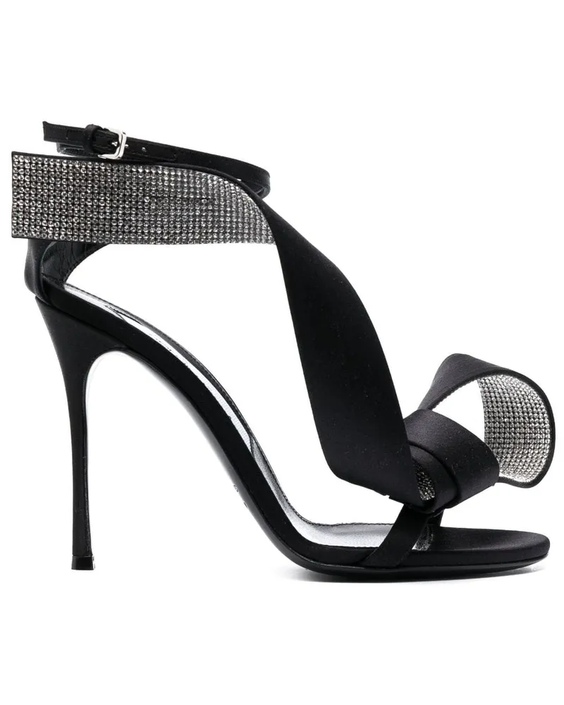 Sergio Rossi Sandalen 105mm - Schwarz Schwarz
