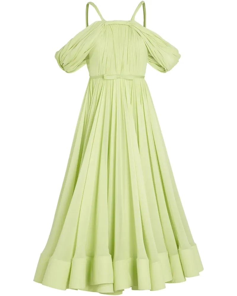 Giambattista Valli Kleid aus Seide - Grün Grün