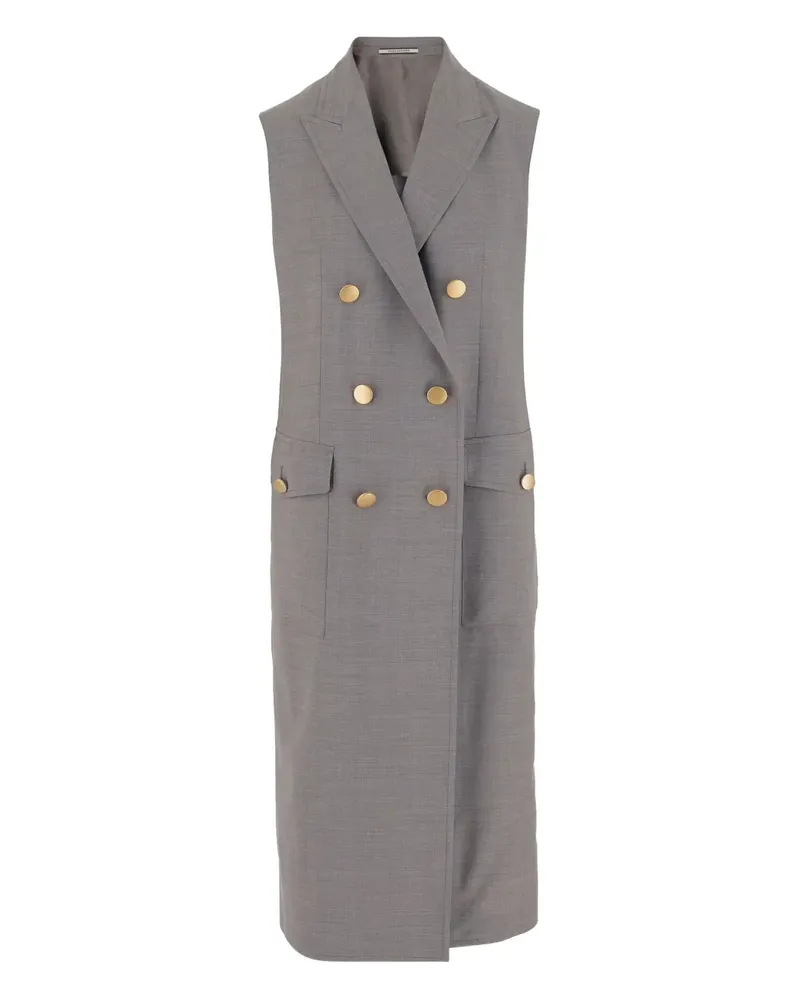 Tagliatore Klassische Cabanjacke - Grau Grau