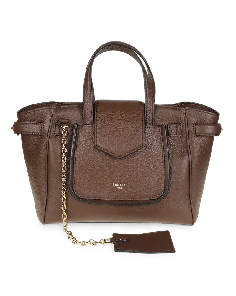 Lancel S Thea Tote Bag aus gekörntem Leder - Braun Braun