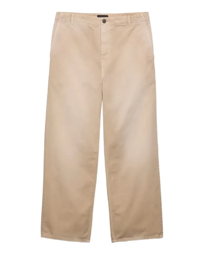 Prada gabardine pants - Nude Nude