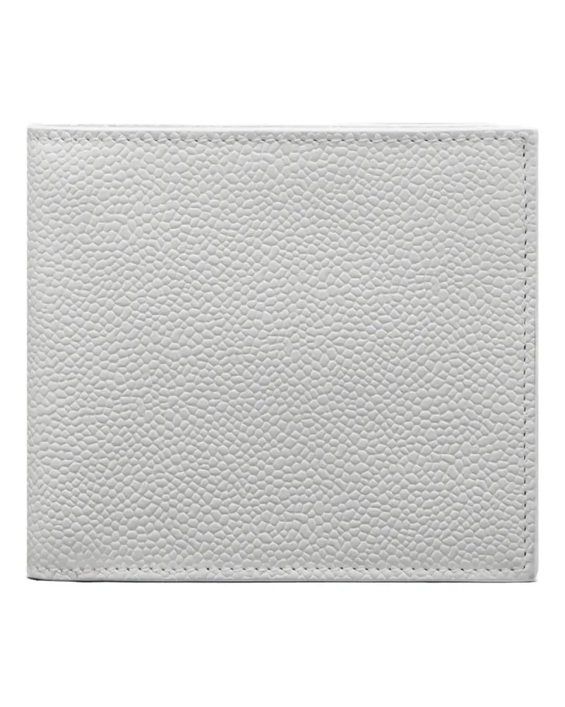 Thom Browne Portemonnaie aus gekörntem Leder - Weiß Weiß