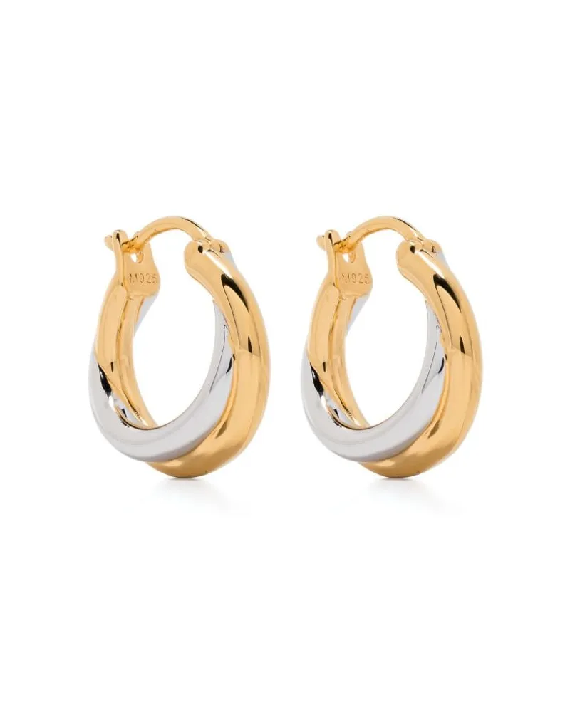 Missoma x Lucy Williams Chunky Entwine hoop earrings - Gold Gold