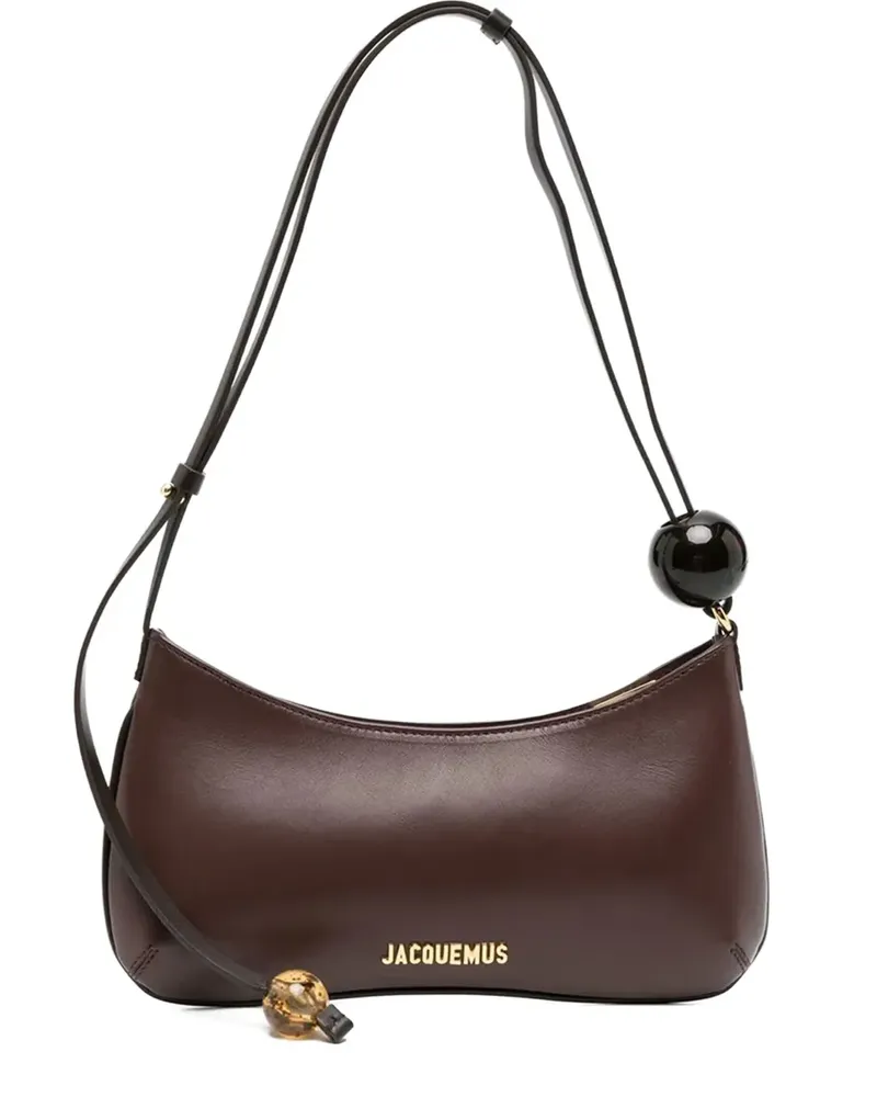 Jacquemus Le Bisou Perle Schultertasche - Braun Braun