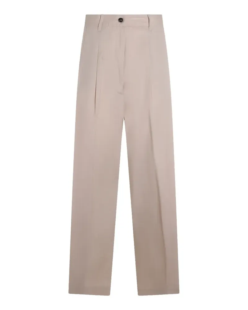 nine:inthe:morning button pleated jeans - Nude Nude
