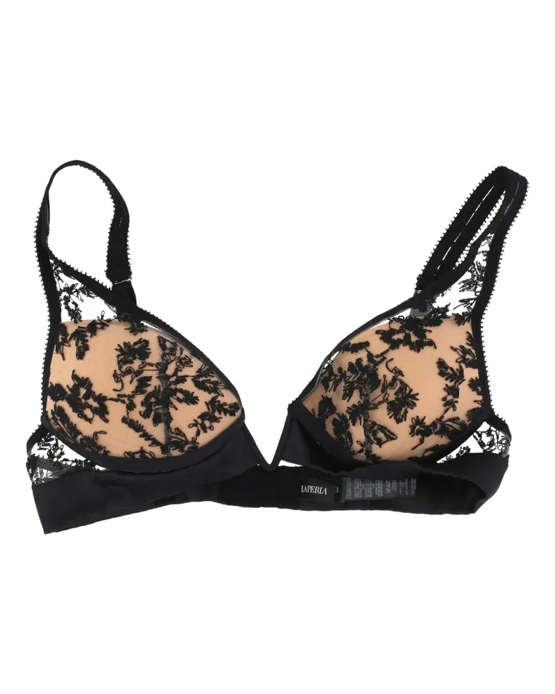 La Perla floral-lace bra - Schwarz Schwarz