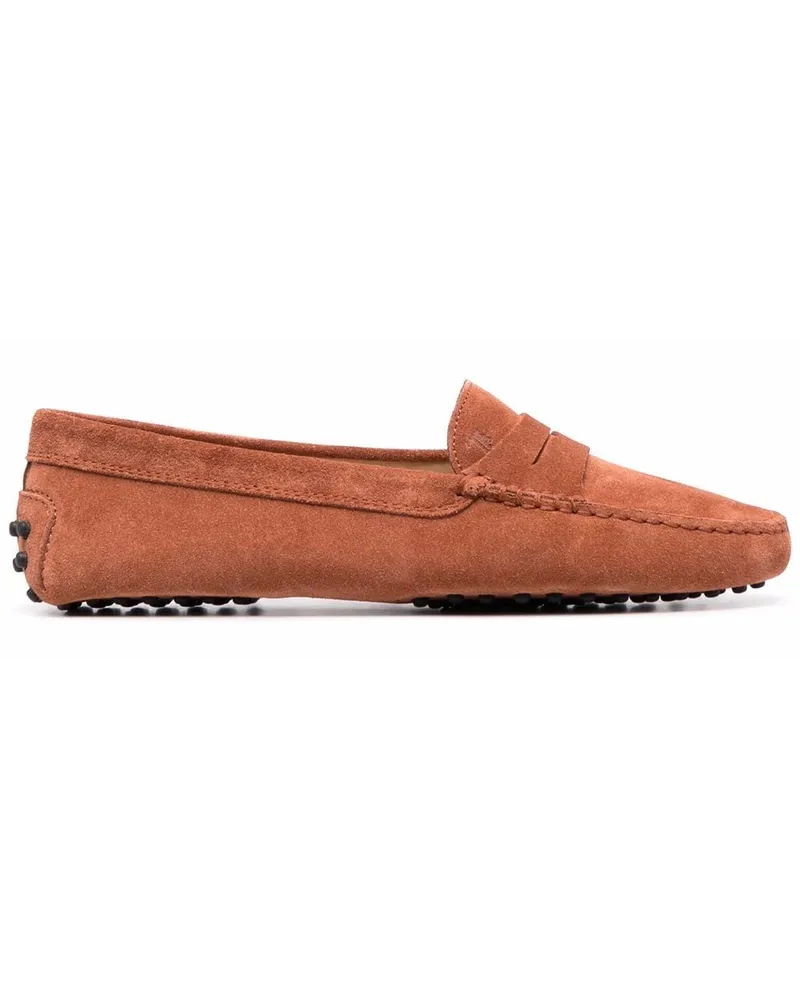 TOD'S Loafer aus Wildleder - Orange Orange