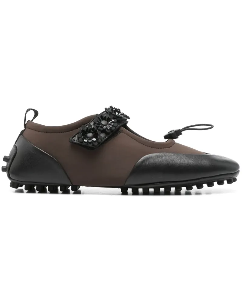 Cecilie Bahnsen Bess Mary Janes - Braun Braun