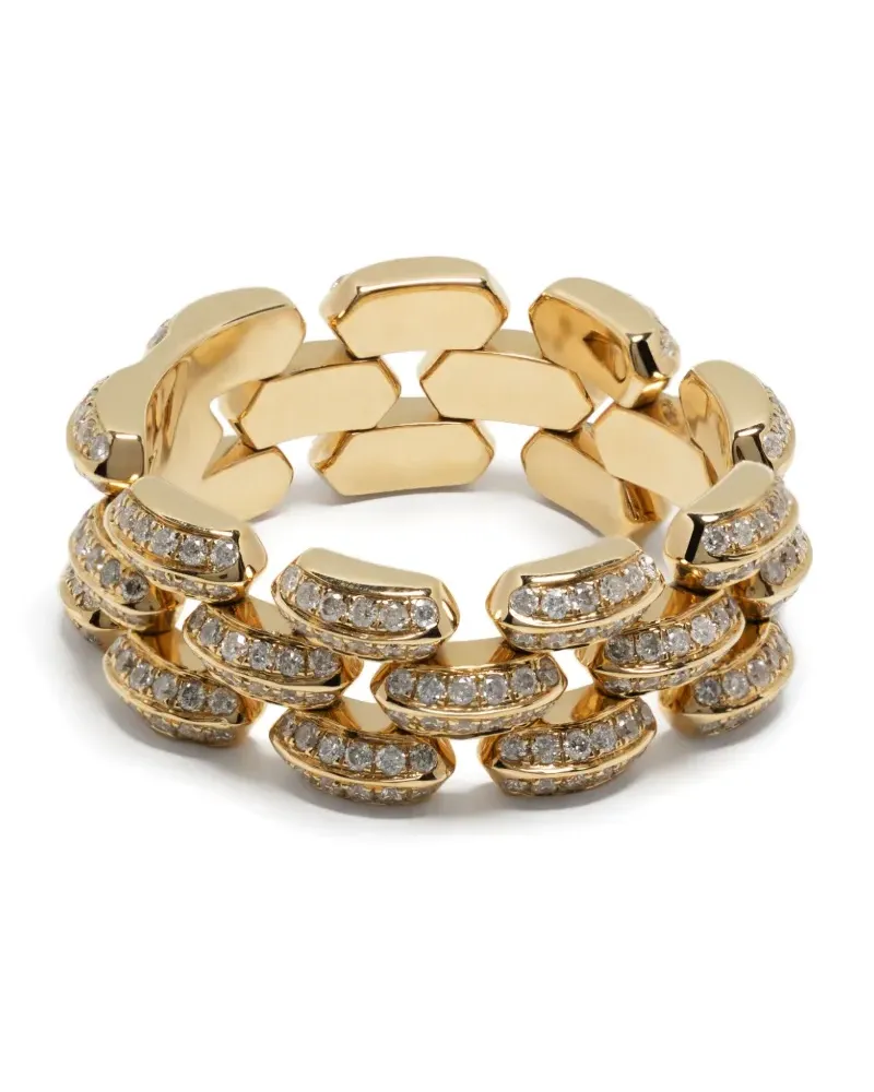 Lizzie Mandler 18kt Cloe Gelbgoldring Gold