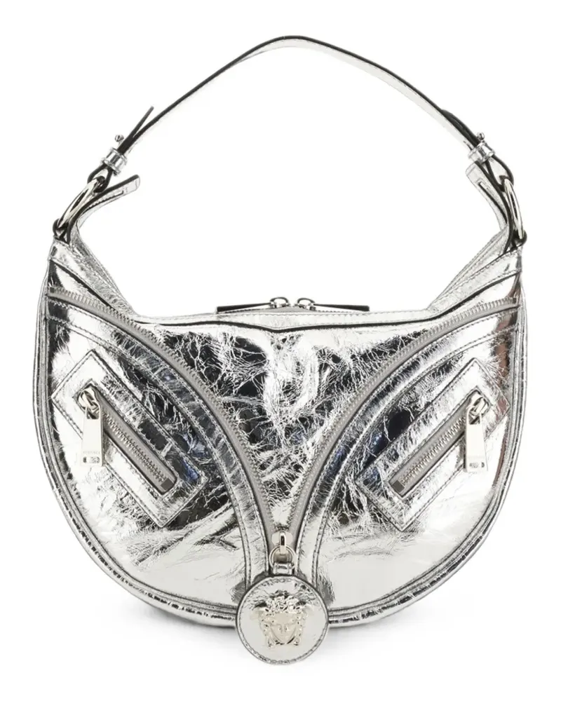 Versace small Repeat shoulder bag - Silber Silber