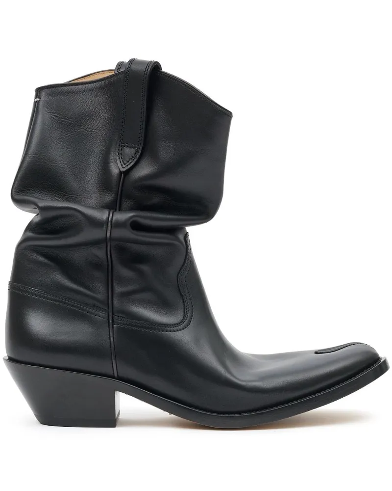 Maison Margiela Tabi Cowboystiefel 55mm - Schwarz Schwarz