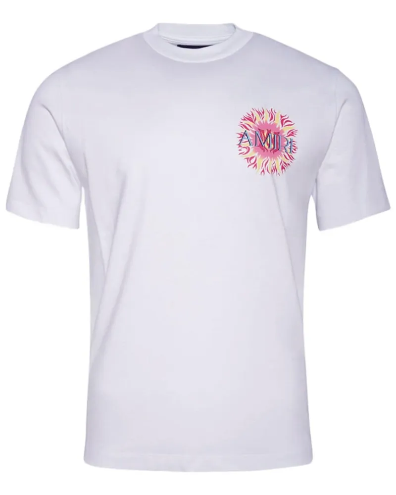Amiri Sun T-Shirt - Weiß Weiß