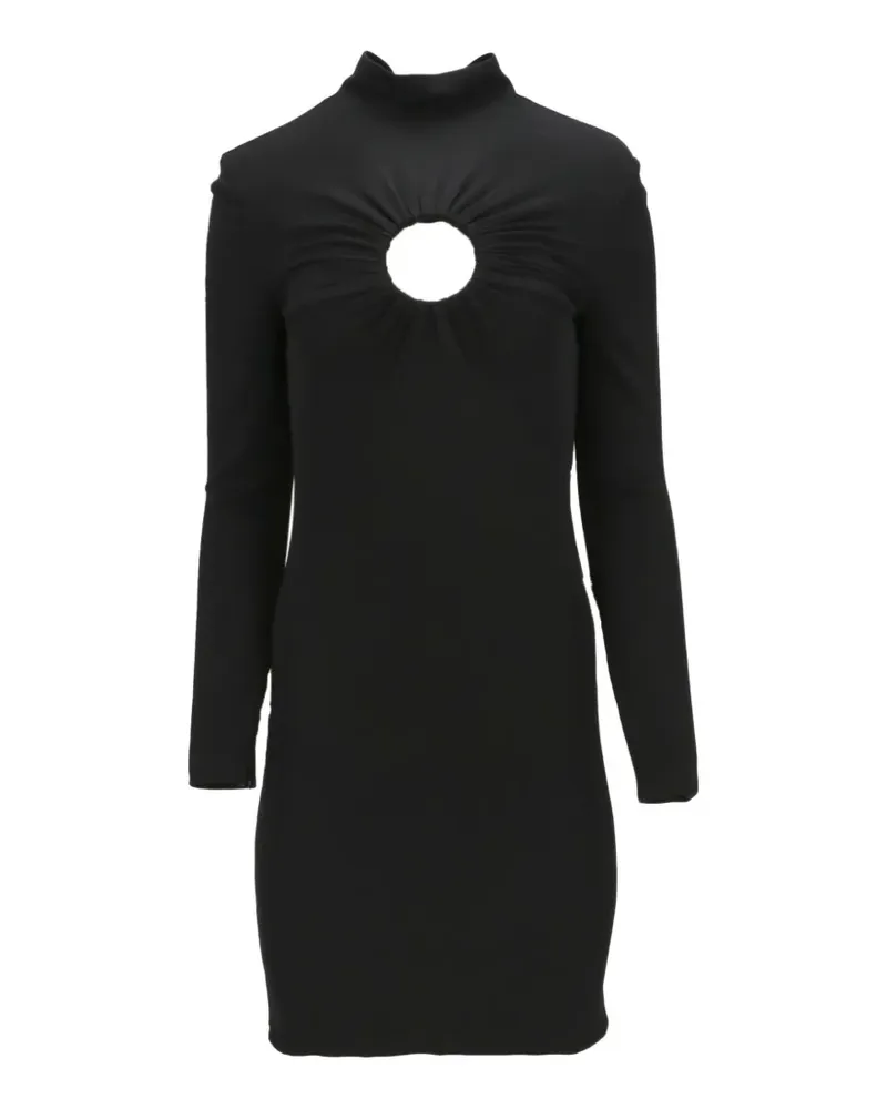 Tom Ford cut-out ruched mini dress - Schwarz Schwarz