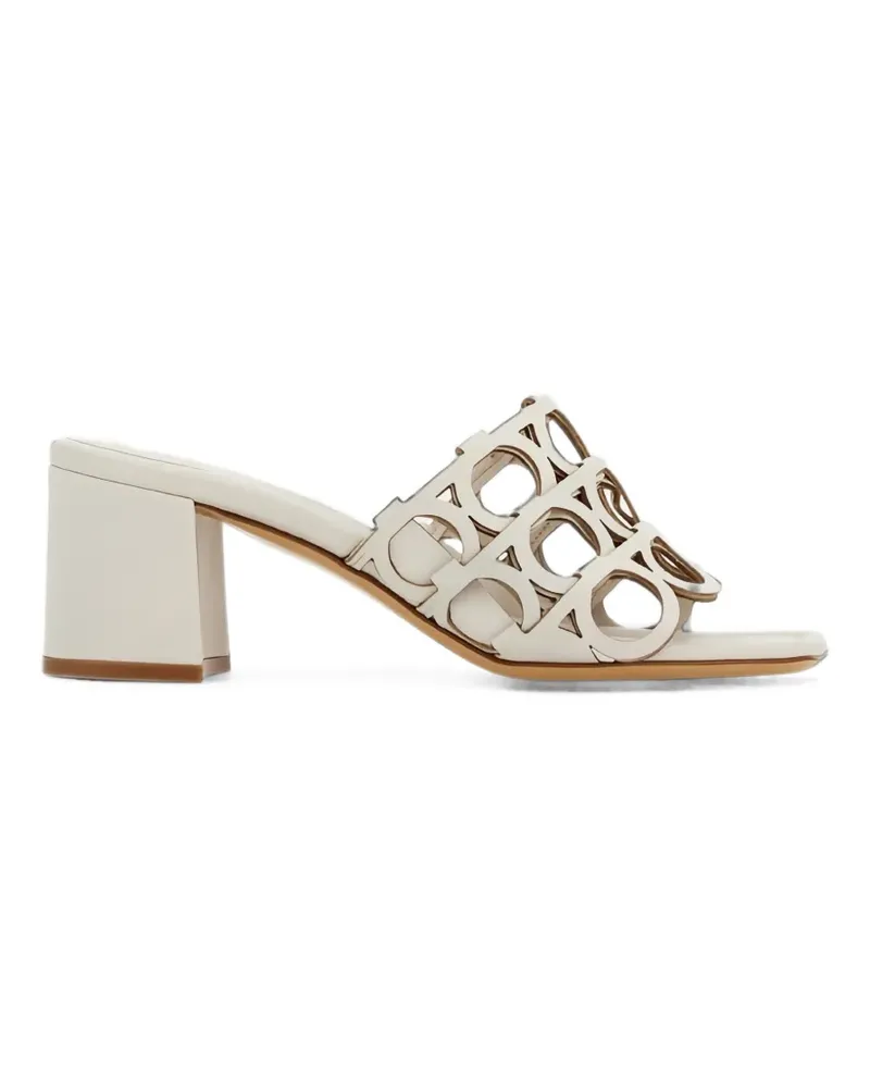 Ferragamo Sandalen mit Cut-Outs - Nude Nude