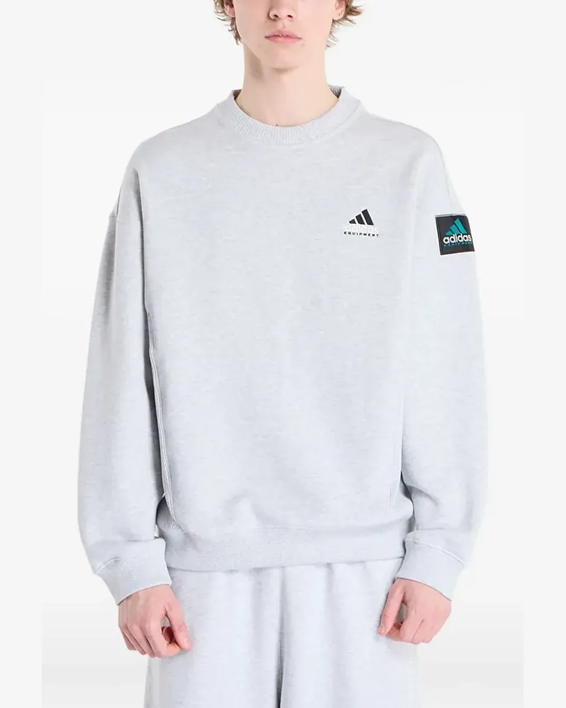 adidas logo-detail sweatshirt - Grau Grau
