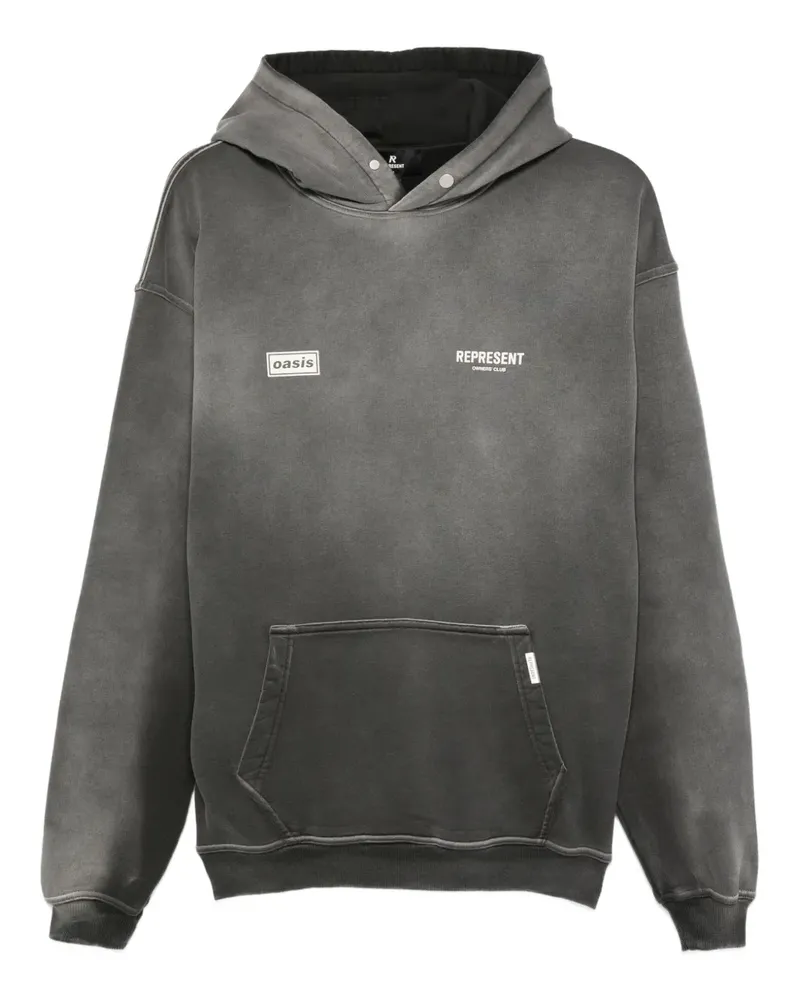 REPRESENT x Oasis Owner Club Hoodie - Schwarz Schwarz
