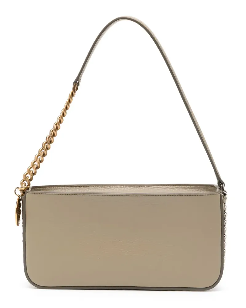 Stella McCartney Schultertasche mit Prägung - Nude Nude