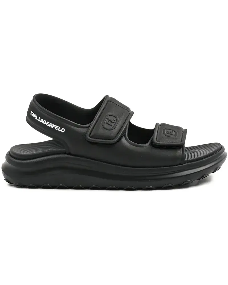 Karl Lagerfeld Skuba II Sandalen - Schwarz Schwarz