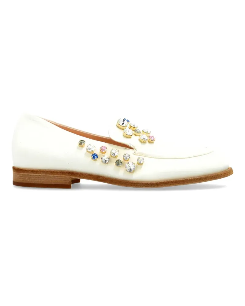 Attilio Giusti Leombruni Verzierte New College Precious Loafer - Nude Nude