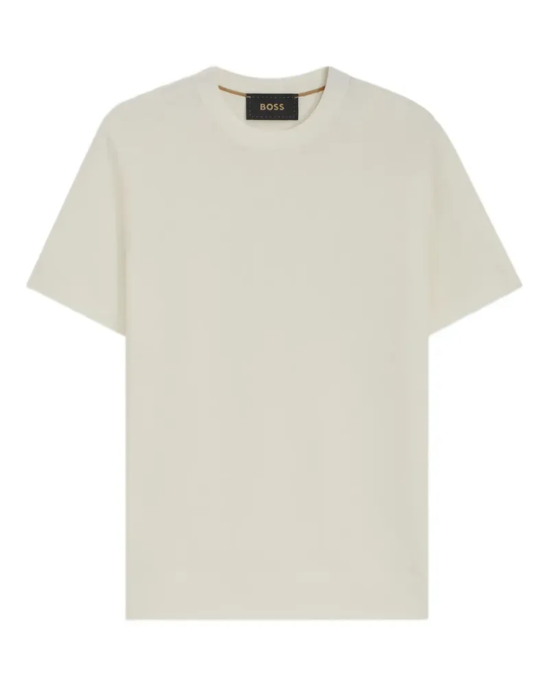 HUGO BOSS T-Shirt mit rundem Ausschnitt - Weiß Weiß