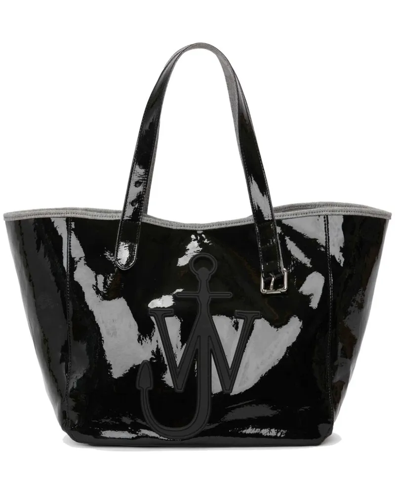 J.W.Anderson Belt Shopper mit beschichtetem Finish - Schwarz Schwarz