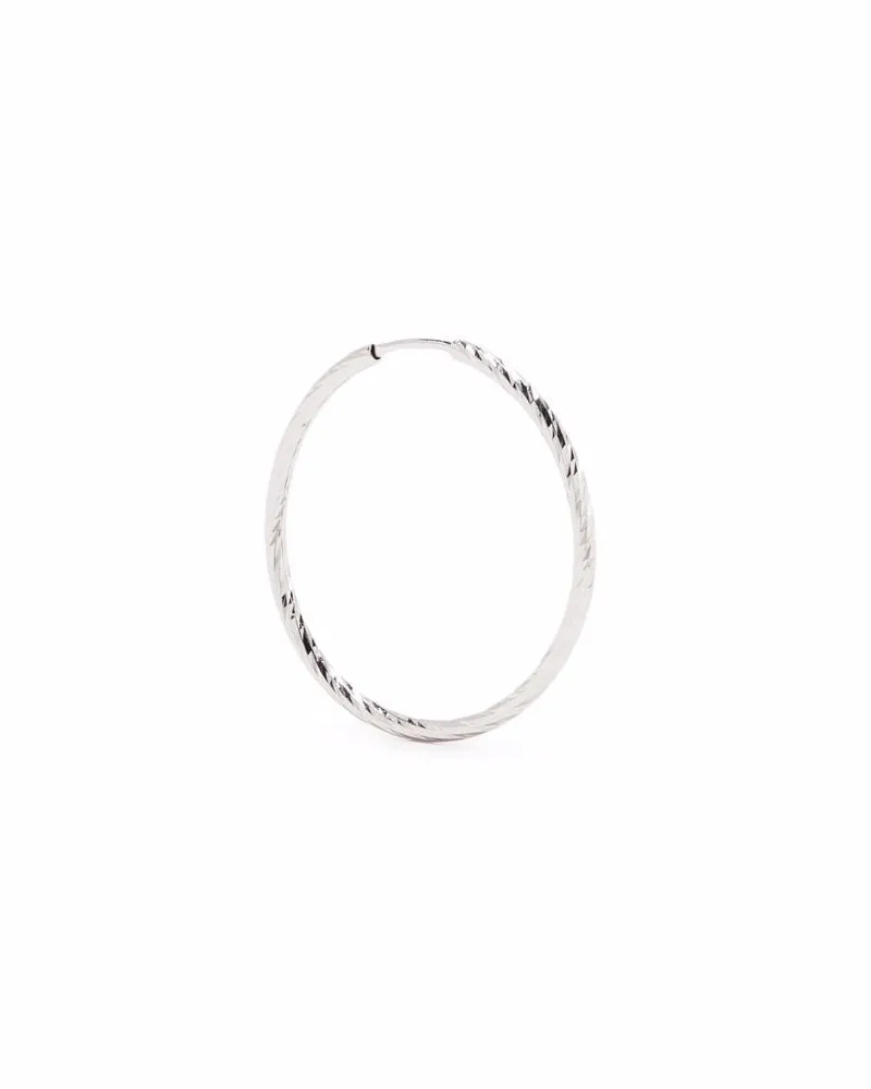 Maria Black 14kt Liv 25 Weißgoldcreole - Silber Silber