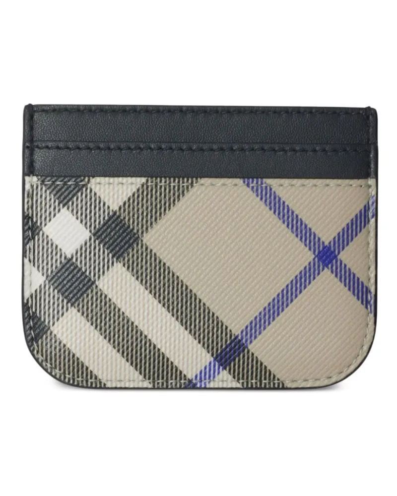 Burberry Kartenetui mit Check - Nude Nude