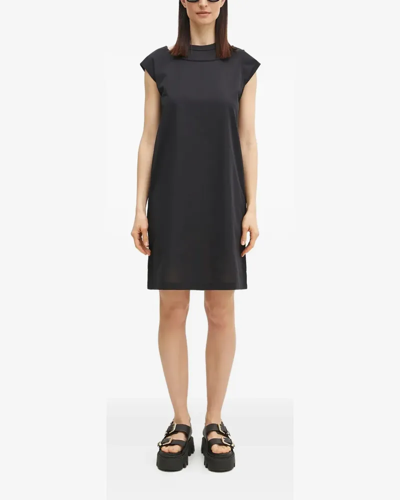 Y-3 Tee Rundhals-Kleid mit angeschnittenen Ärmeln - Schwarz Schwarz