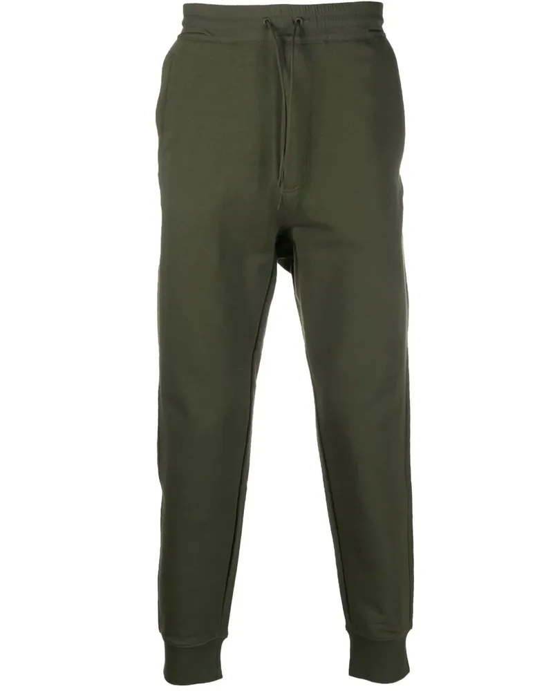 Y-3 Tapered-Jogginghose mit Kordelzug - Grün Grün