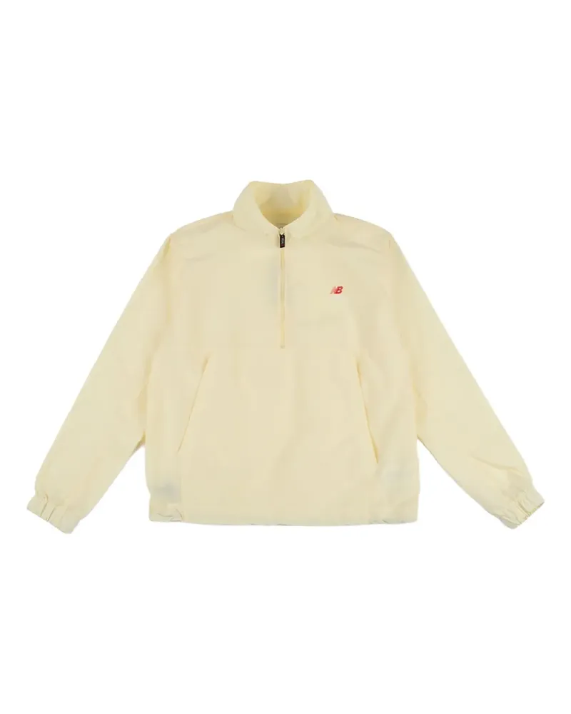 New Balance Sweatshirt mit Reißverschluss - Nude Nude